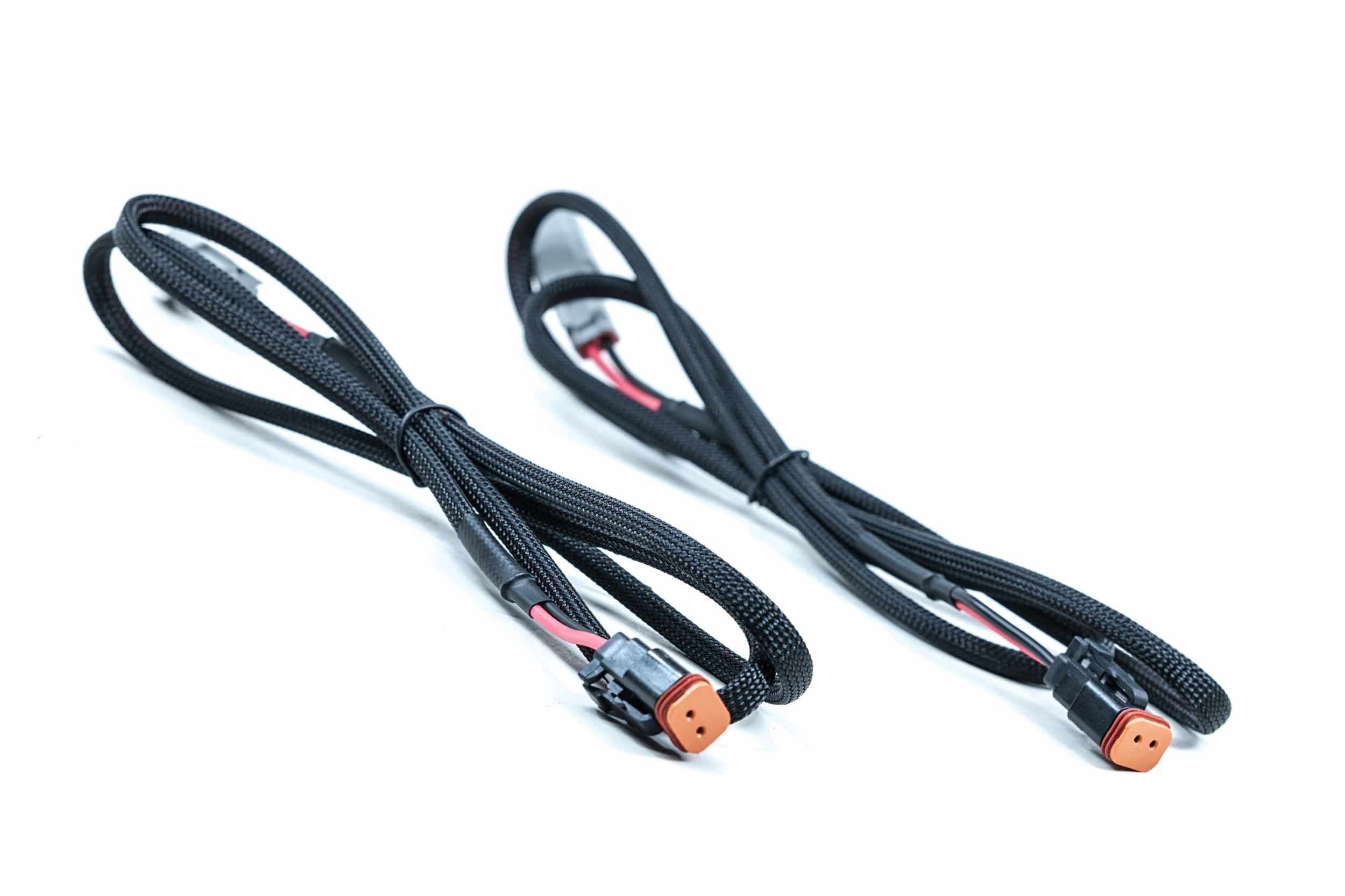 Morimoto 2Banger Ditch Light Kit For 2014–2024 Toyota 4Runner 18 Two Deutsch pod outputs.