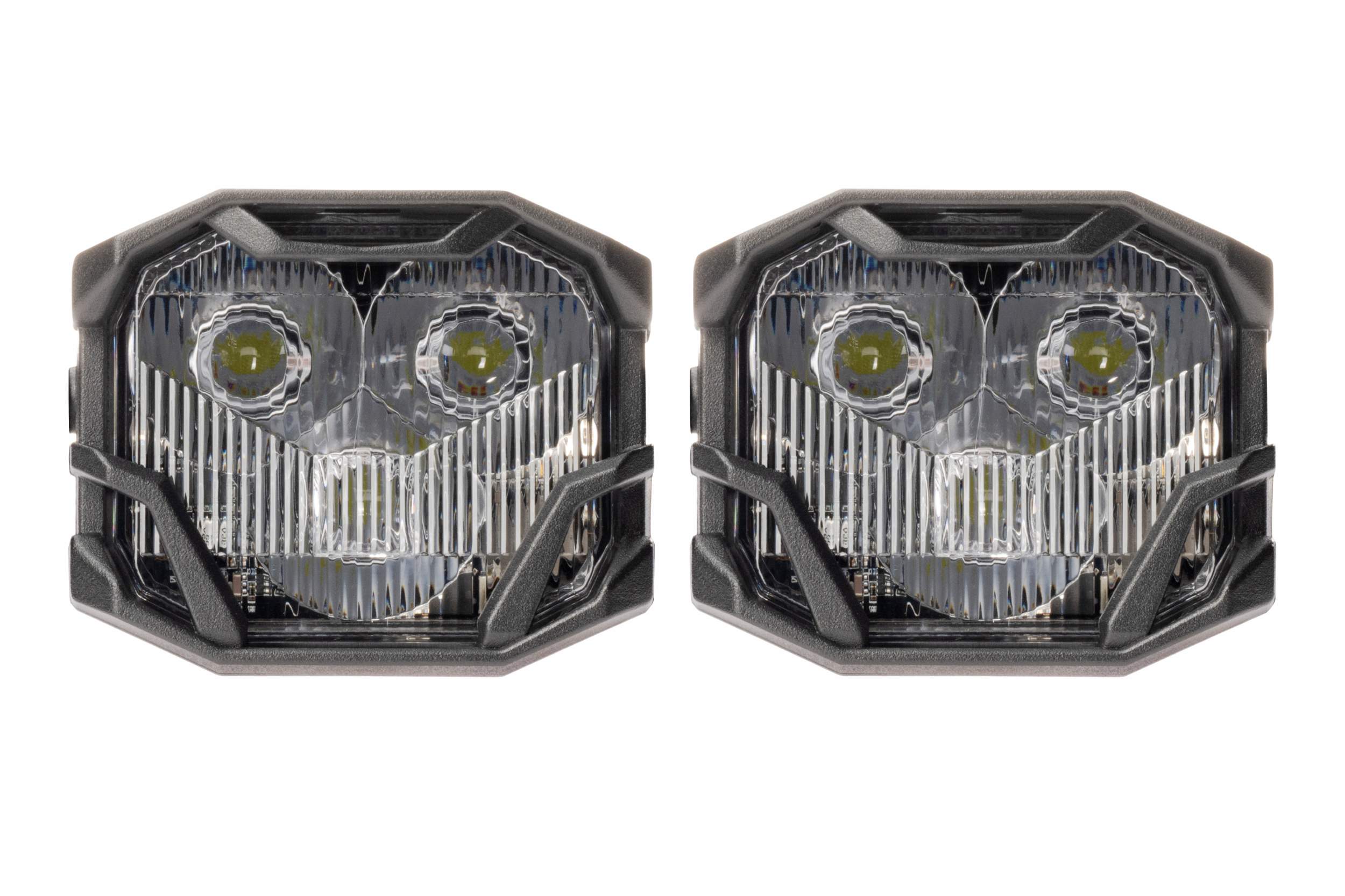 2014–2024 Toyota 4Runner Lighting Upgrades 18 Representative 4Banger pod shown; the selected ditch kit includes the matched pair, 4Runner brackets and wiring.