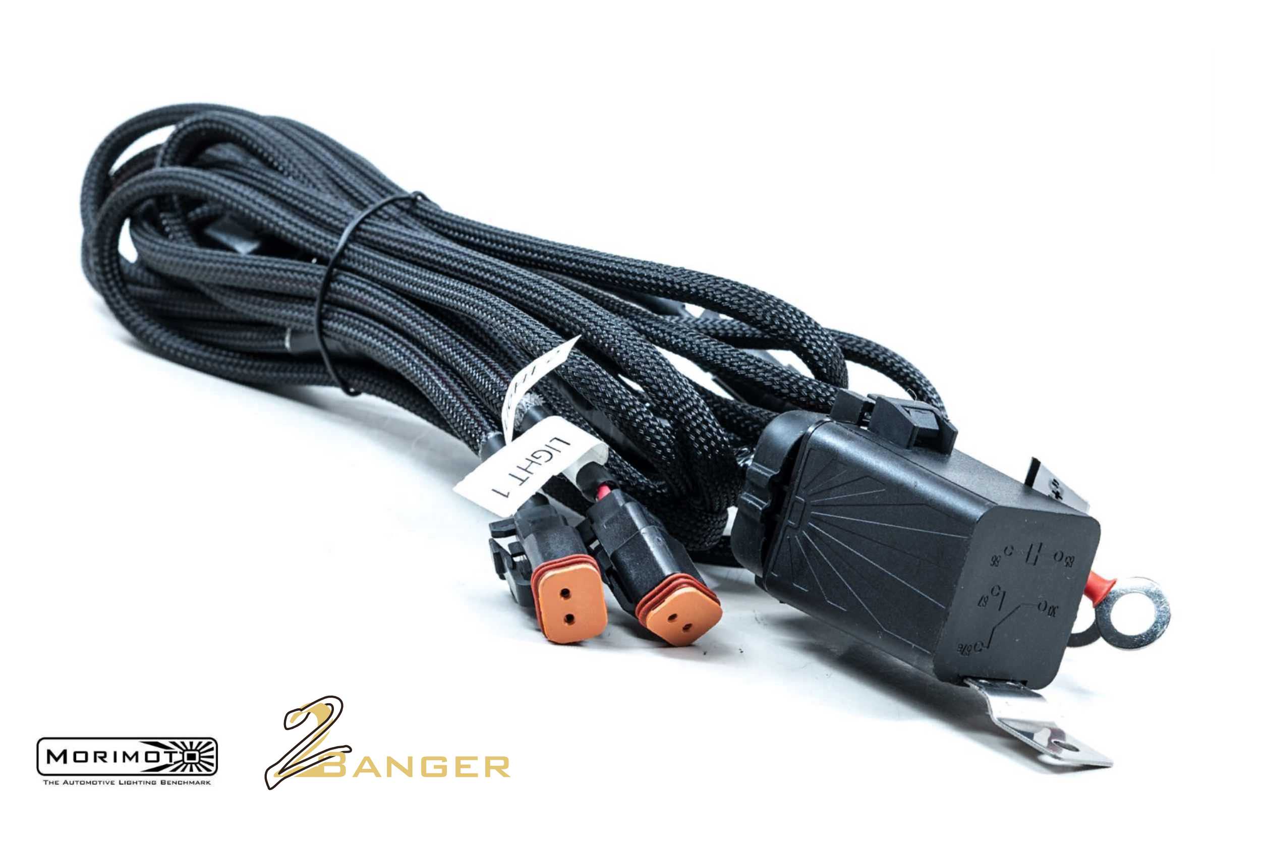 Morimoto 2Banger Ditch Light Kit For 2014–2024 Toyota 4Runner 4 The selected complete kit includes the BAF000H switched harness.