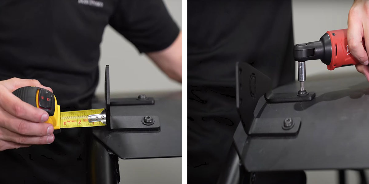 Polaris Rzr Pro Xp / Turbo R Ss5 Crosslink Roof Installation Guide 21 Set each outer bracket edge approximately one inch from the roof edge.