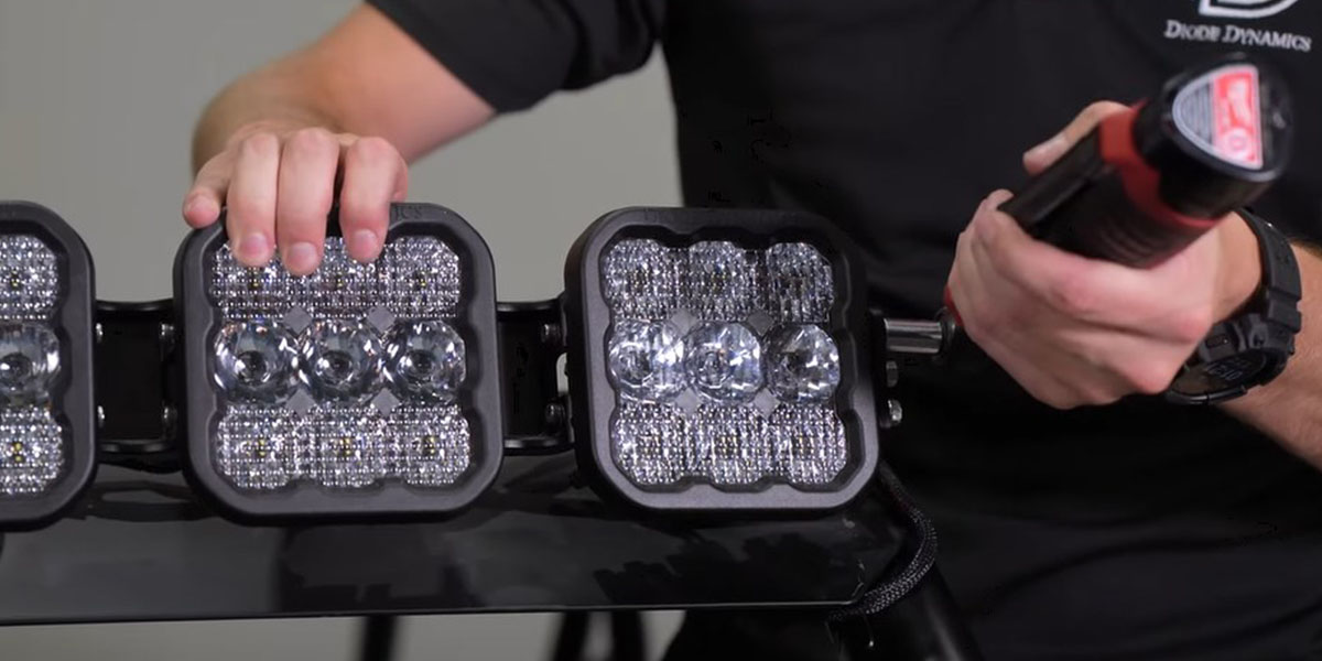 Polaris Rzr Pro Xp / Turbo R Ss5 Crosslink Roof Installation Guide 24 Aim the lightbar before tightening its six 10 mm fasteners.