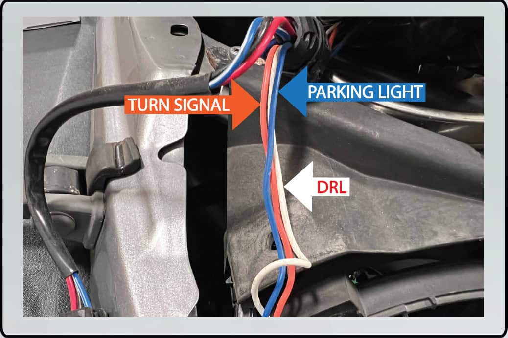 Jeep Jk Morimoto Sealed7 Headlight Installation 6 Optional white, blue and orange signal leads