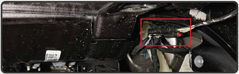 Jeep Jl/Jt Morimoto Xrgb Fender Chop Installation 4 Connector position behind the lowered liner.