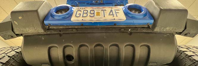 Jeep Jk Ss5 Bumper &Amp; Grille Installation Guide 3 Underbody cladding below the JK front bumper.