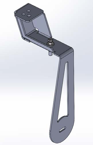 Jeep Jk Ss5 Bumper &Amp; Grille Installation Guide 6 Original diagram of the assembled rivnut-setting hardware and base bracket.