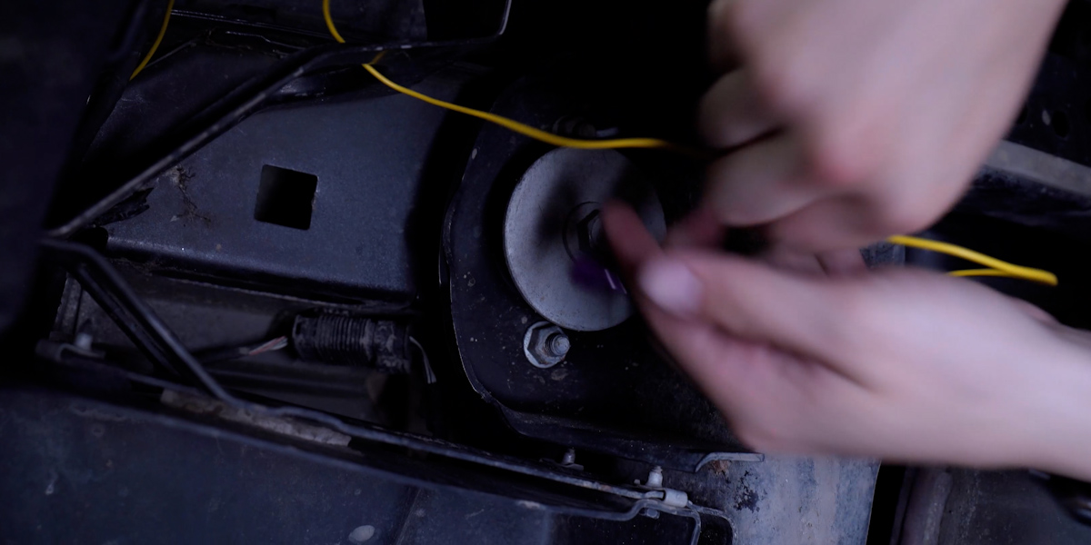 Jeep Jl Form Tail Light Installation 19 Route the harness forward along the vehicle, clear of hazards.