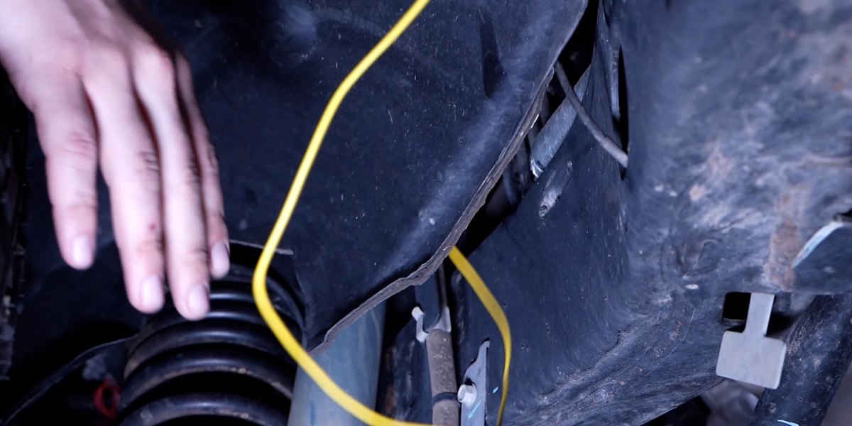 Jeep Jl Form Tail Light Installation 21 Bring the added lead into the front fender area beside factory wiring.