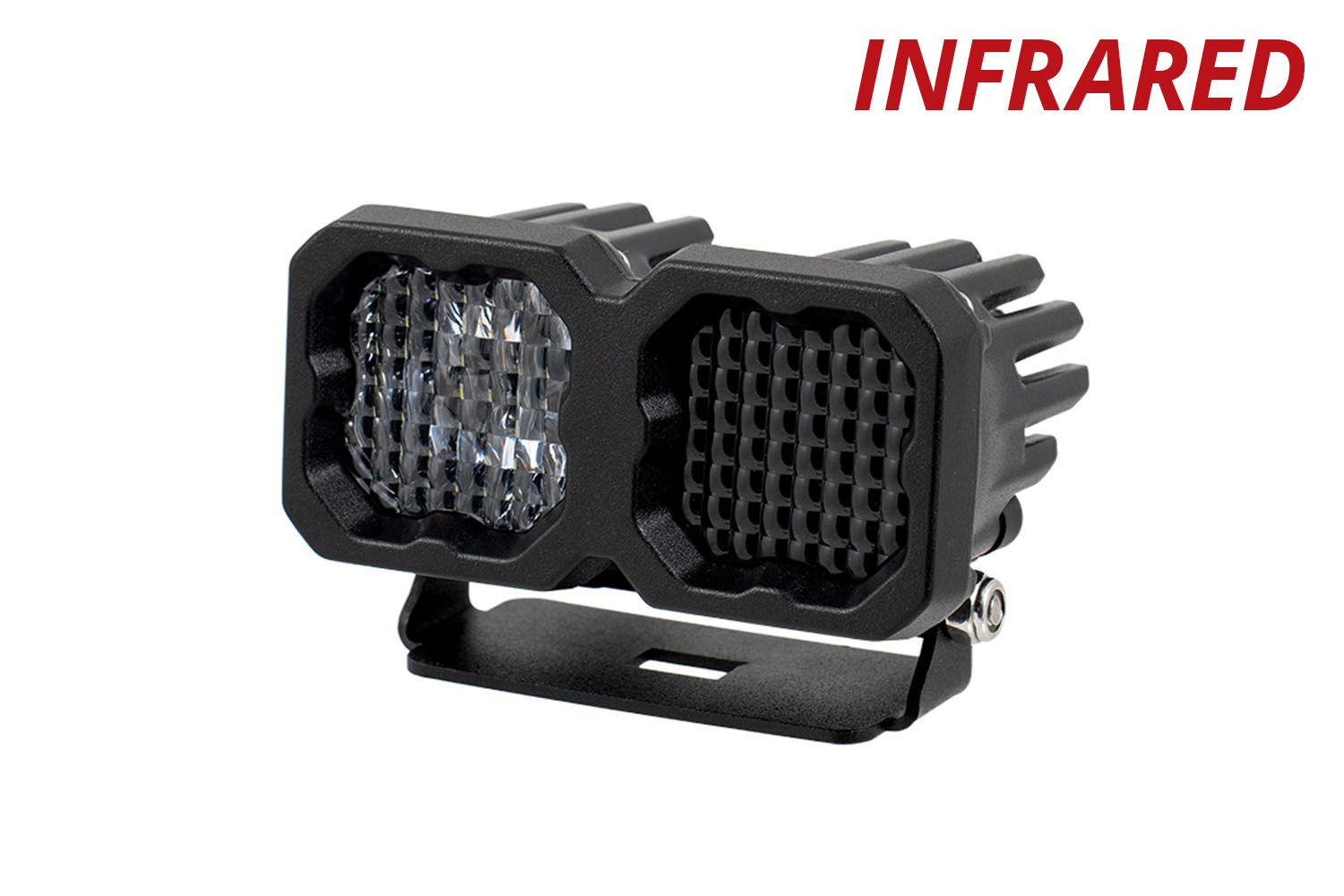 Diode Dynamics SSC1 dual infrared and white LED assembly