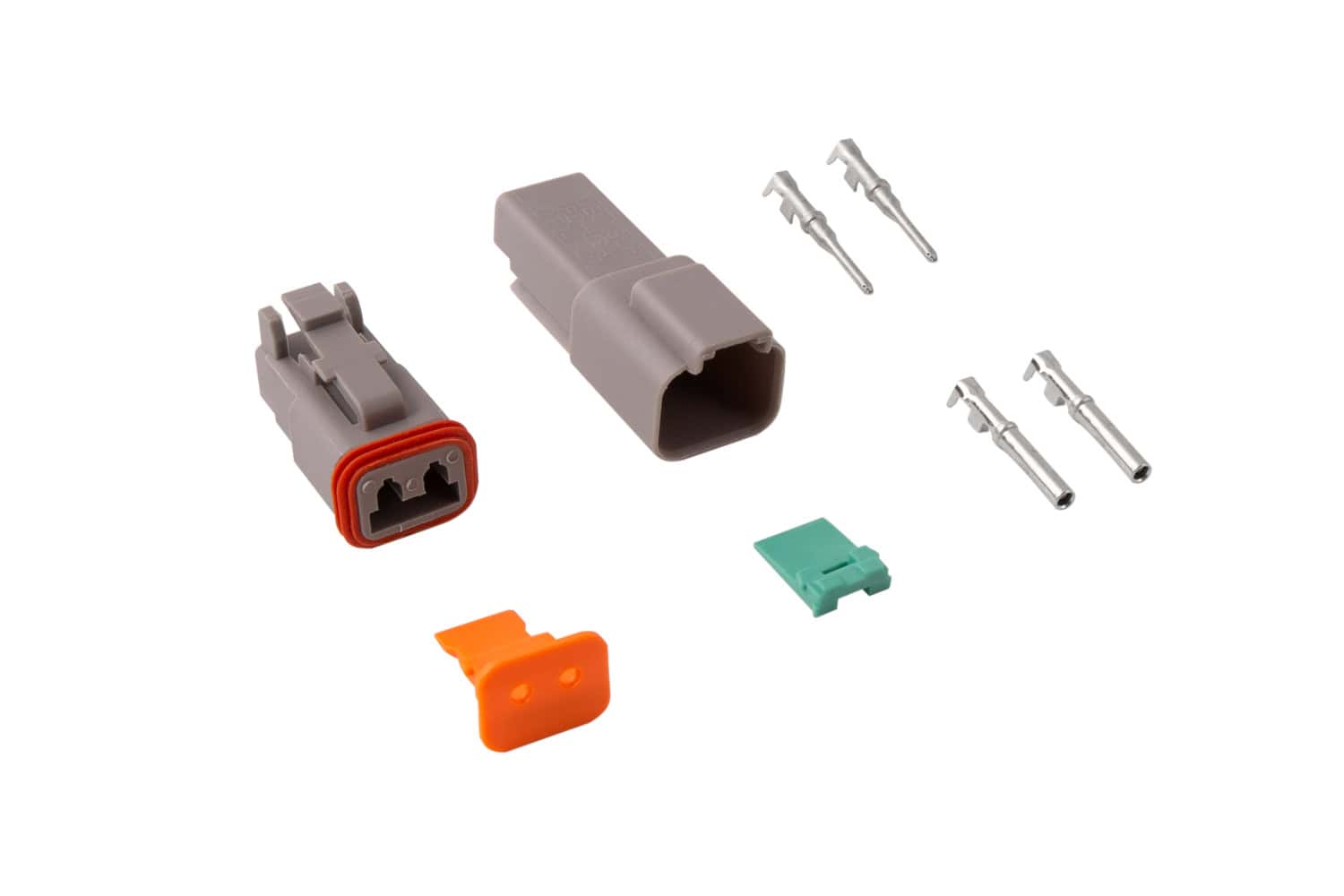 Diode Dynamics DD4038 Deutsch Connector Kit 2-Pin (16-22 Gauge)