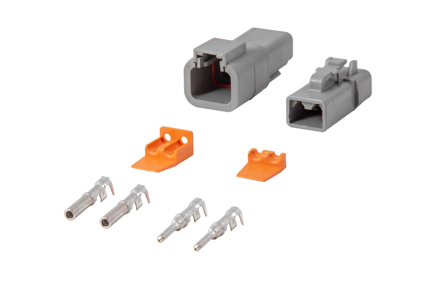 Diode Dynamics DD4039 Deutsch Connector Kit 2-Pin (12-14 Gauge)