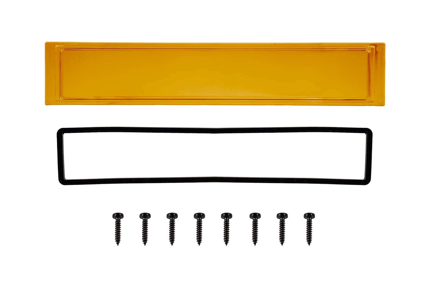 Diode Dynamics Stage Series Light Bar Replacement Outer Lens — Version 3 3 Diode Dynamics Outer Lens for SS Driving Amber V3