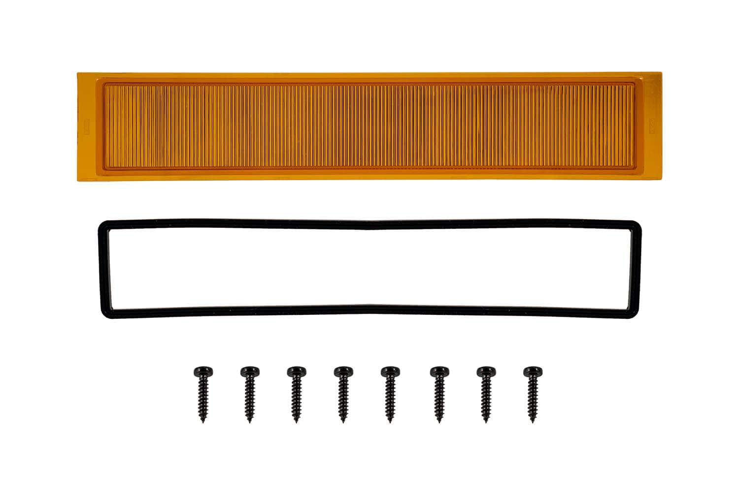 Diode Dynamics Stage Series Light Bar Replacement Outer Lens — Version 3 4 Diode Dynamics Outer Lens for SS Wide Amber V3