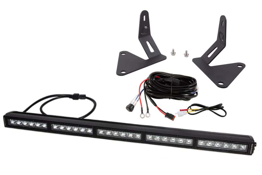 Diode Dynamics Ss30 Stealth Lightbar Kit For 2015-2020 Colorado/Canyon White Driving 29 DD6357 SS30 White Driving kit with Colorado/Canyon brackets and wiring.