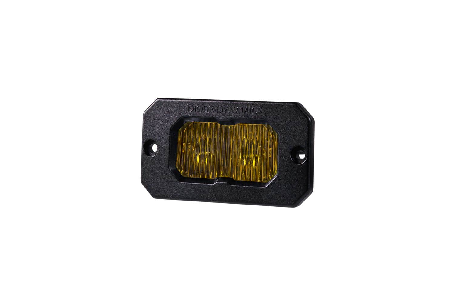 Diode Dynamics C2 1.0 yellow LED pod, flush mount, single