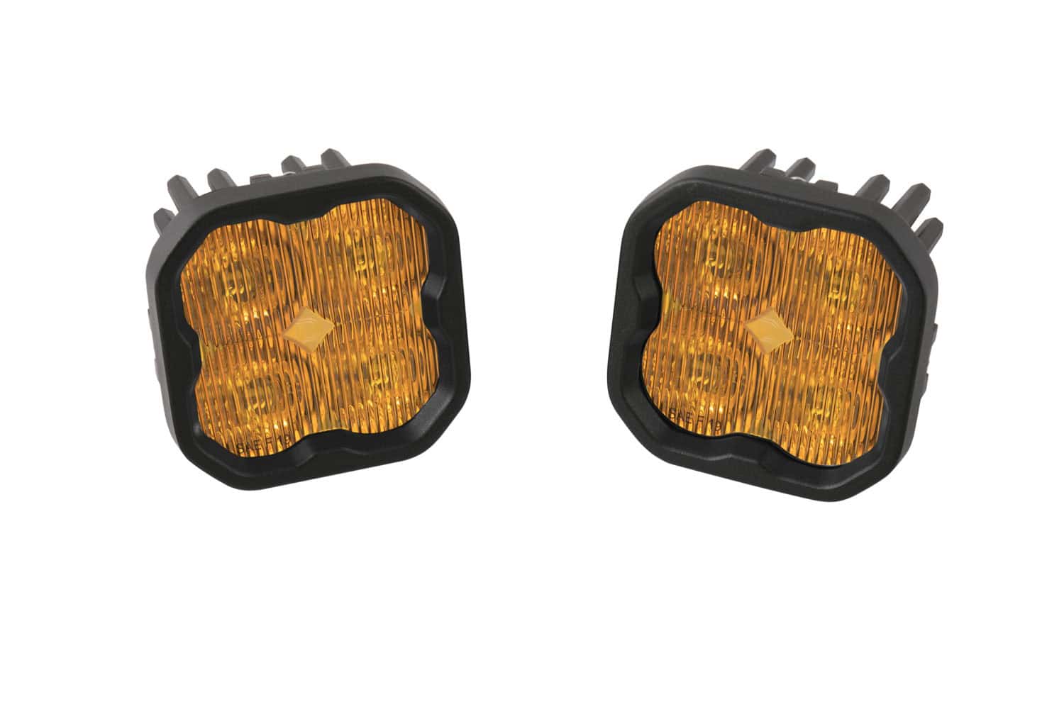 Diode Dynamics Ss3 - No Brackets (Pair) Led Pods 6 Diode Dynamics DD6910PNB SS3 Max ABL Yellow SAE Fog - No Brackets (pair)
