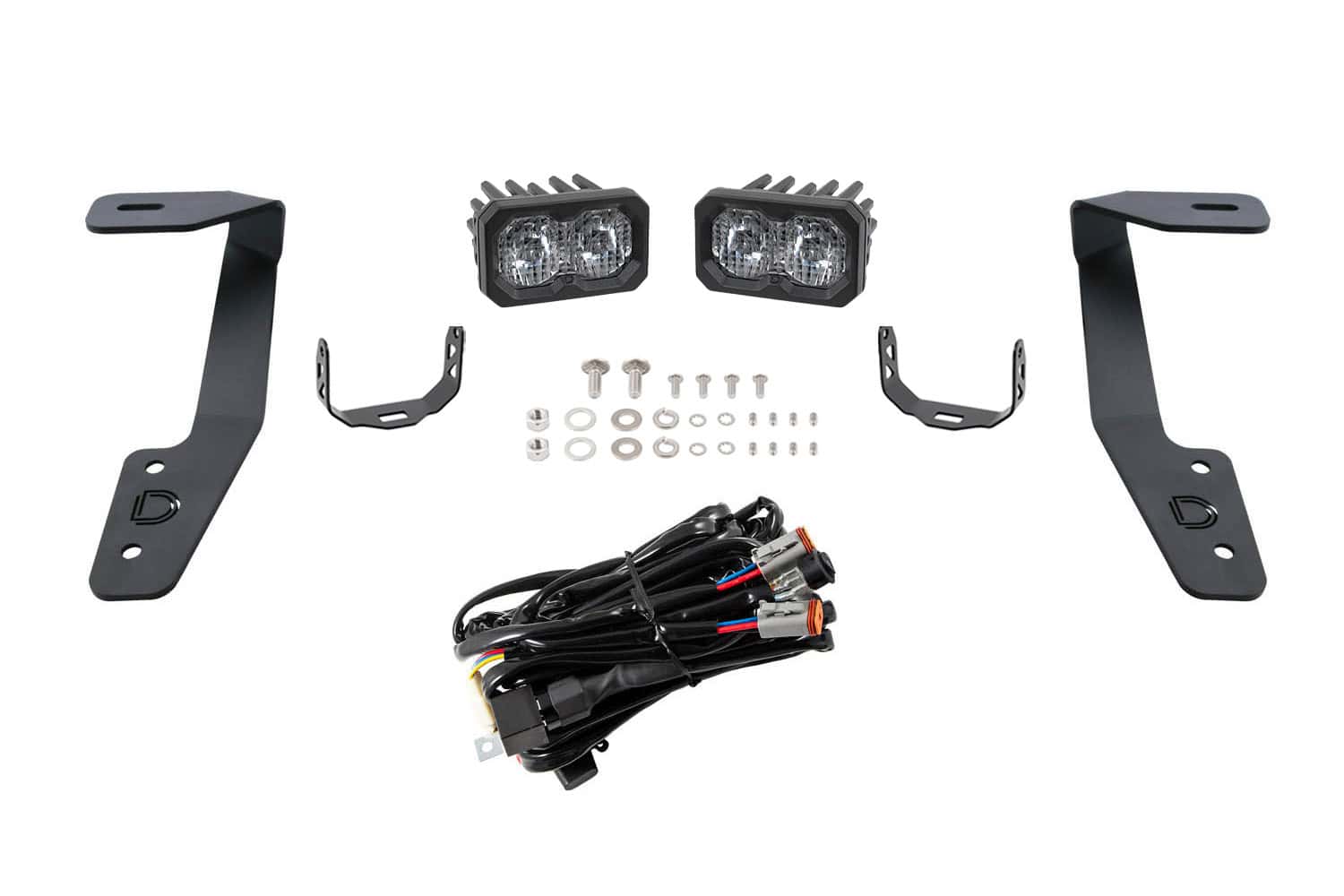 Diode Dynamics C2 2.0 Led Ditch Light Kit For Subaru Crosstrek/Wrx 1 Diode Dynamics C2 2.0 LED Ditch Light Kit for Subaru Crosstrek/WRX White Combo/Driving