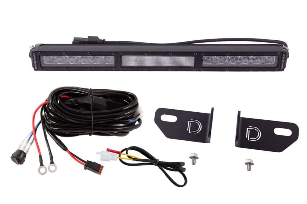 Diode Dynamics Ss18 Led Lightbar Kit For 2019-2021 Ford Ranger White Combo 14 SS18 White Combo Ranger kit, alternate manufacturer contents view.