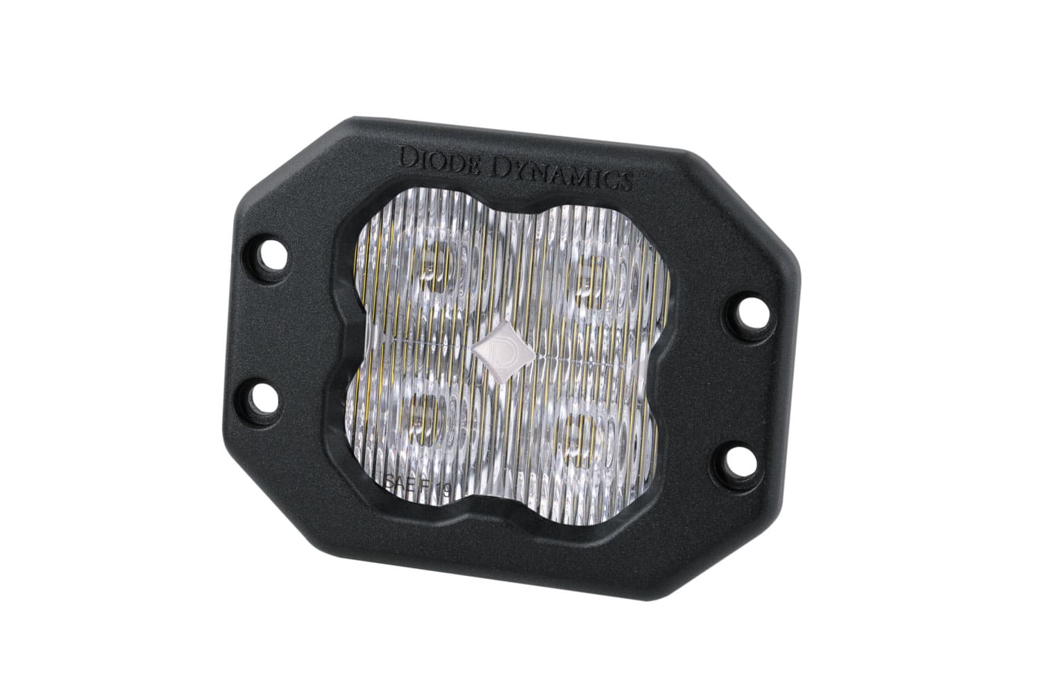 Diode Dynamics Ss3 Flush Mount Led Pod Options (Single) 5 Diode Dynamics DD6930S SS3 Pro ABL White SAE Fog Flush (single)