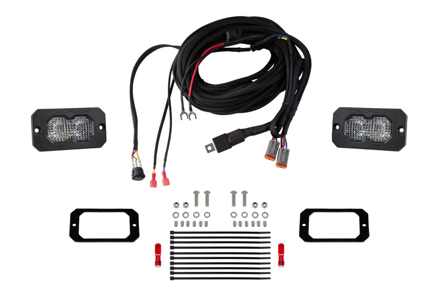 Diode Dynamics Stage Series Flush Mount Reverse Light Kit C2 2.0
