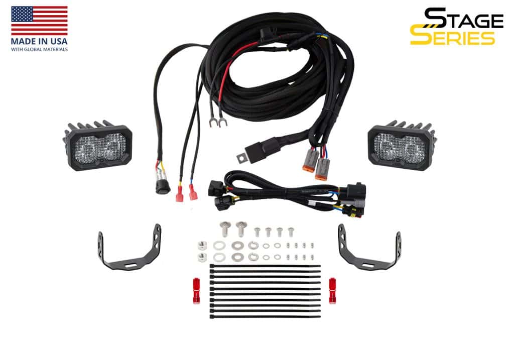 C2 2.0 Sport Tacoma kit, labelled manufacturer view.