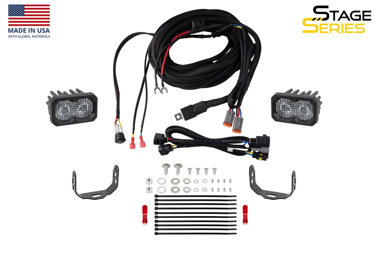 C2 2.0 Sport Tacoma kit, labelled manufacturer view.