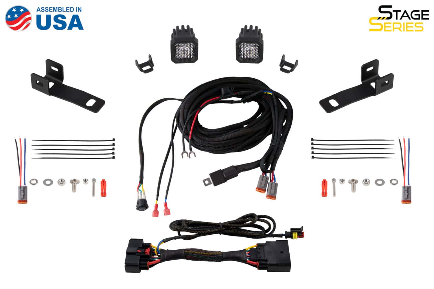 Diode Dynamics DD7168 Stage Series Reverse Light Mounting Kit for 2015-2020 Ford F-150
