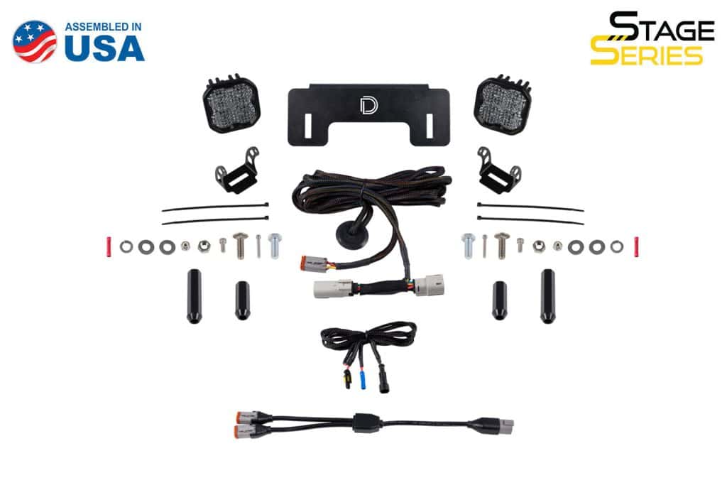 DD7357 SS3 Sport kit contents, labelled manufacturer view.