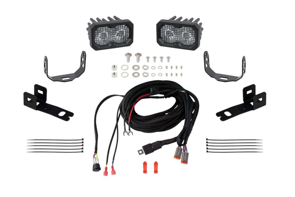 Diode Dynamics Stage Series Reverse Light Kit For 2021-2023 Ford F-150 C2 2.0 30 DD7376 C2 2.0 Sport complete 2021–2023 F-150 kit.
