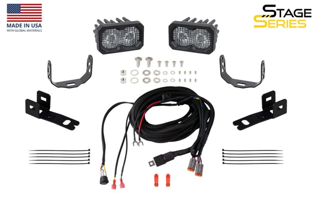 Diode Dynamics Stage Series Reverse Light Kit For 2021-2023 Ford F-150 C2 2.0 35 DD7376 C2 2.0 Sport F-150 kit, labelled manufacturer view.