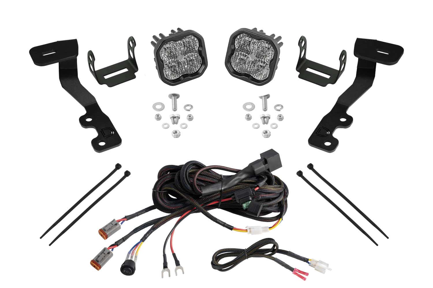 Diode Dynamics Stage Series Ditch Light Kit for 2022+ Toyota Tundra SS3 White Combo