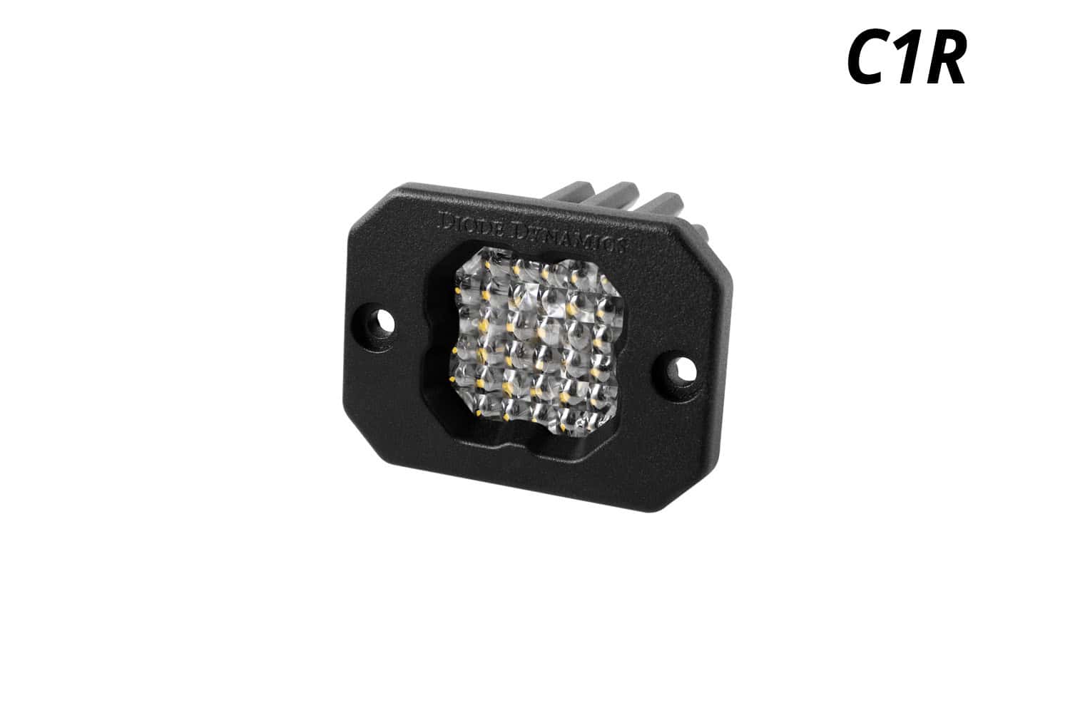 Diode Dynamics DD7427S Stage Series C1R White Flood Flush Mount LED Pod (one)