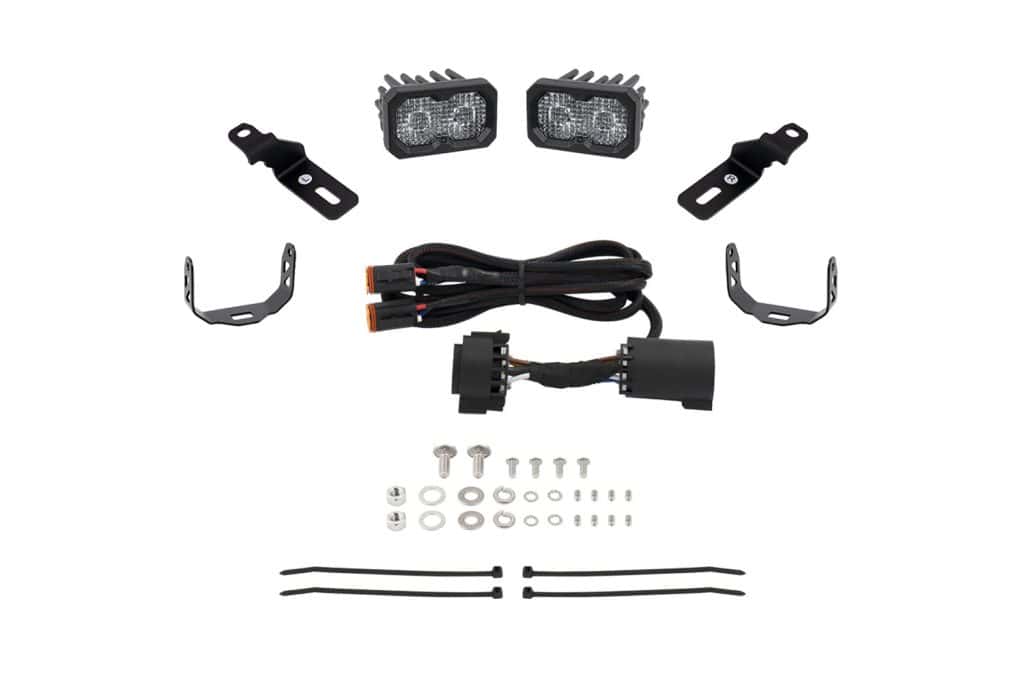 Diode Dynamics Stage Series Reverse Light Kit For 2019–2024 Ram 1500 C2 2.0 28 Current DD7592 C2 2.0 Sport Ram 1500 kit. The manufacturer uses this Sport view for both output choices.