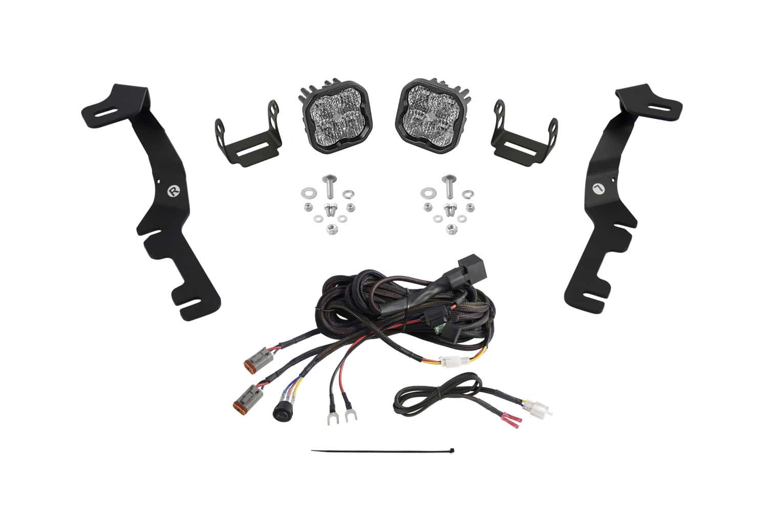 Diode Dynamics Stage Series Ditch Light Kit for 2019-2024 Ram SS3 White Combo