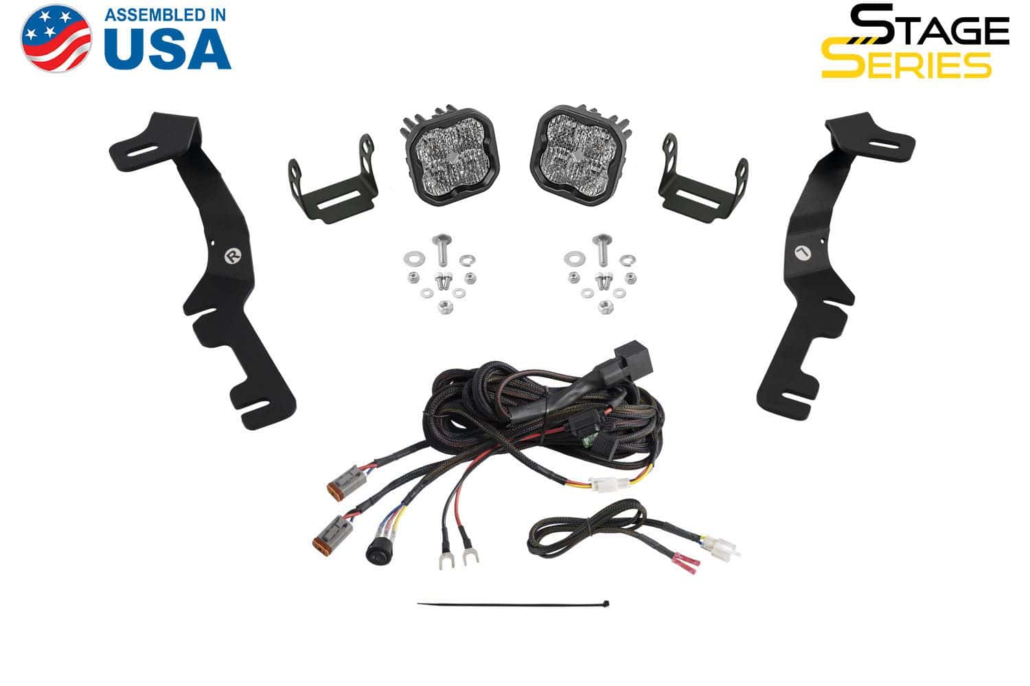 Diode Dynamics Stage Series Ditch Light Kit For 2019-2024 Ram Ss3 8 DD7601 SS3 Pro White Ram 1500 kit, manufacturer overview.