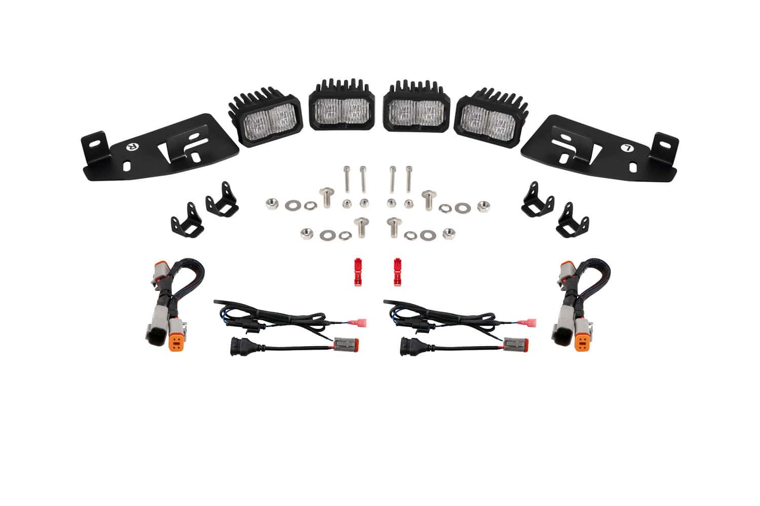 Diode Dynamics DD7622 SSC2 LED Fog Pocket Kit for 2019-2024 Ram White Sport