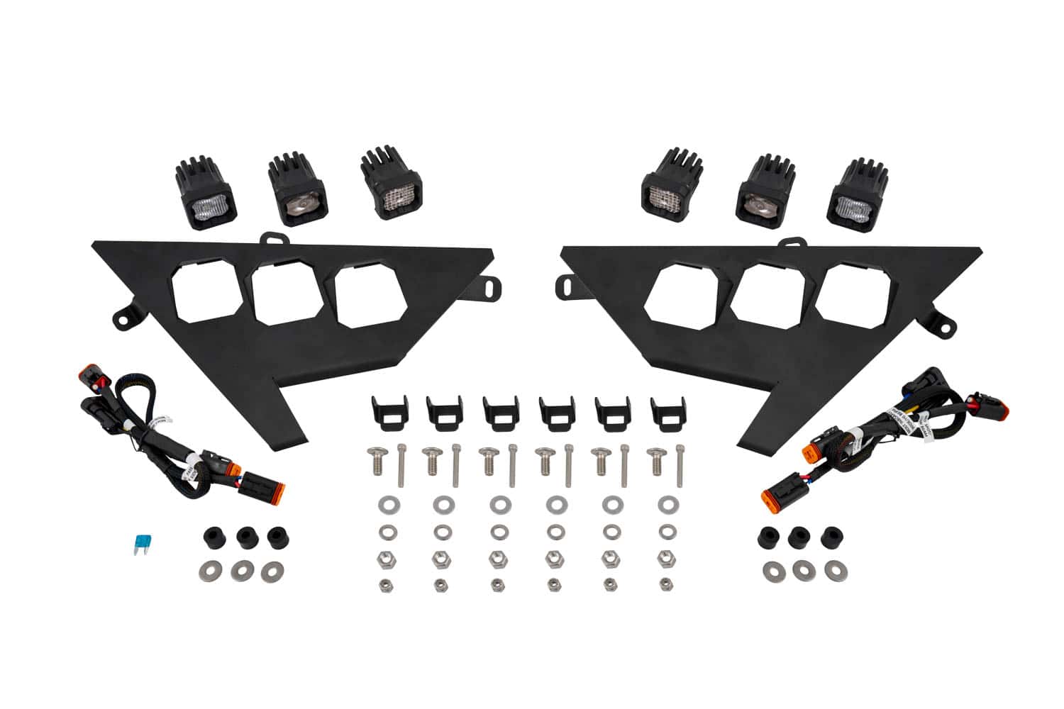 Diode Dynamics DD7645 Polaris RZR C1 Headlamp Kit Sport White ABL (pair)