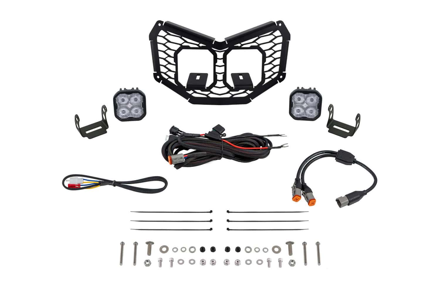 Diode Dynamics DD7880 Stage Series LED Grille Kit for 2017-2025 Can-Am Maverick X3 Sport White Fog