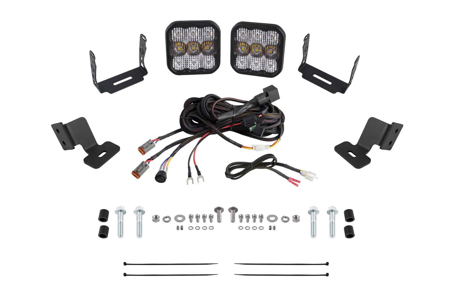 Diode Dynamics Stage Series Ditch Light Kit for 2019-2024 Honda Talon SS5 White Combo