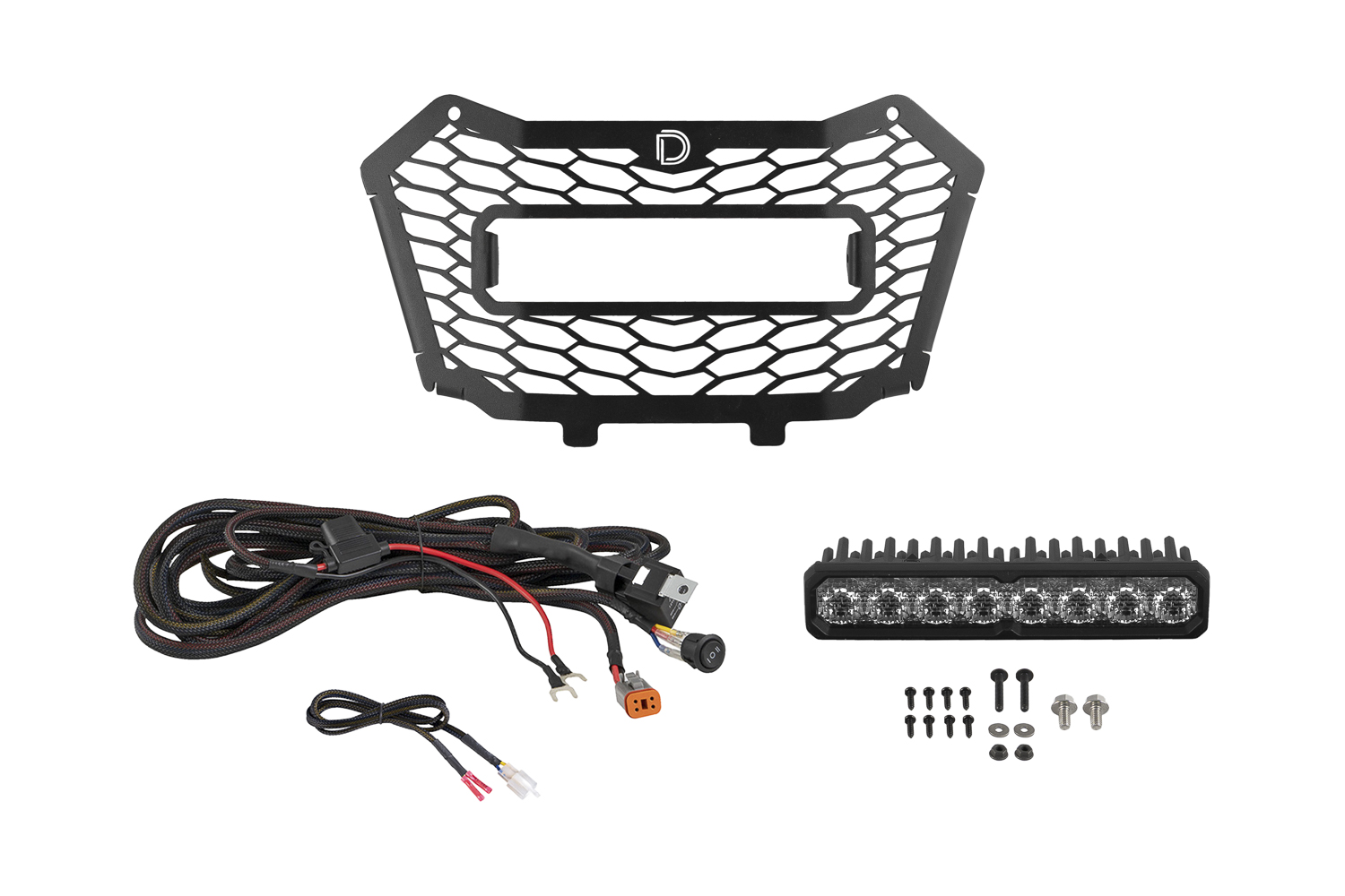 Diode Dynamics Honda Talon 2019 Ss10 Grille 5 Diode Dynamics DD7928 Honda Talon 2019 SS10 Grille Pro White Combo