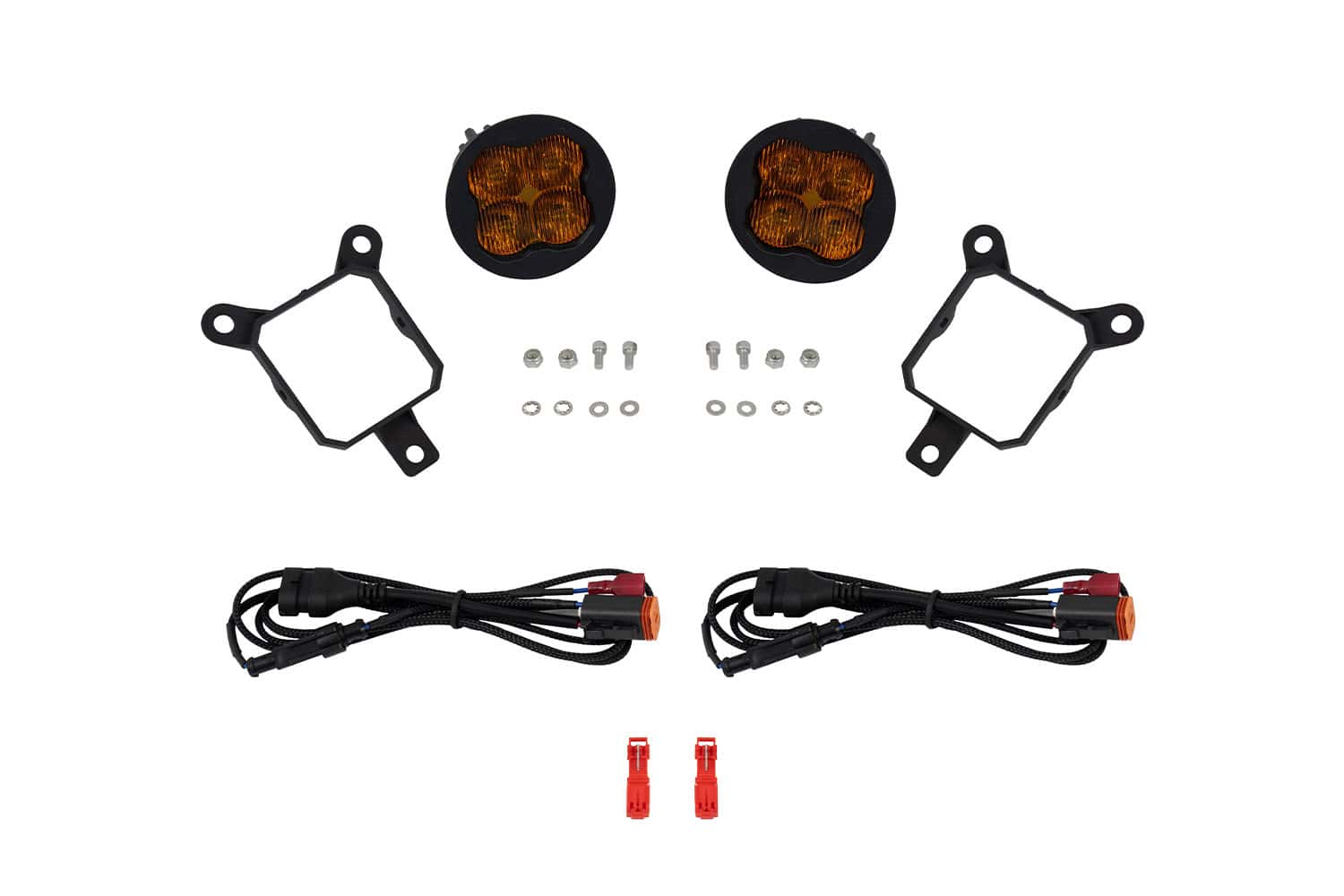 Diode Dynamics Ss3 Type Y Kit 4 Diode Dynamics DD7993 SS3 Max Type Y Kit ABL Yellow SAE Fog