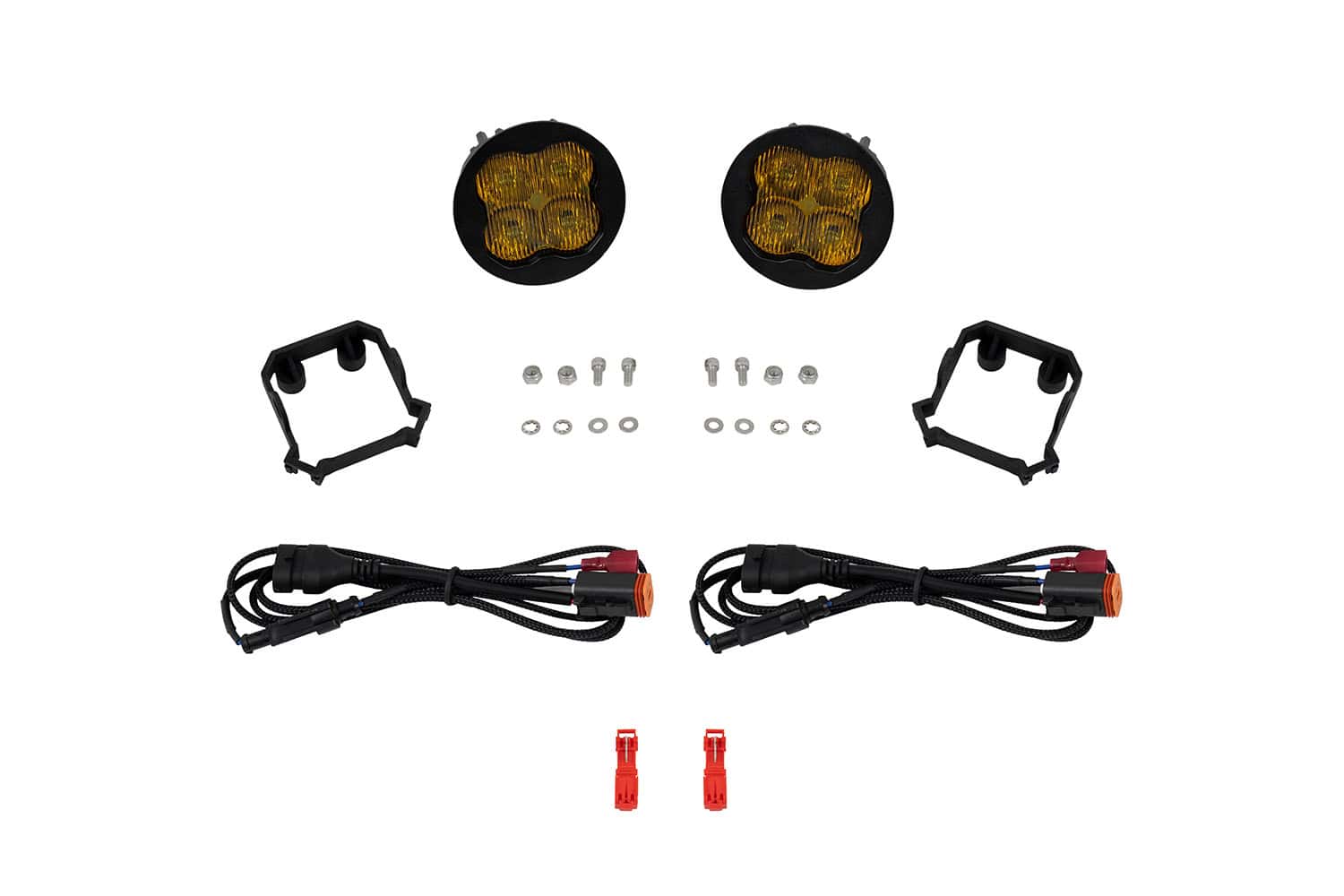 Diode Dynamics SS3 Subaru Forester Kit ABL Yellow SAE Fog