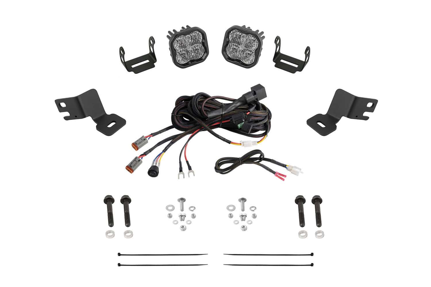 Diode Dynamics Stage Series Ditch Light Kit for 2019-2024 Polaris RZR XP SS3 White Combo