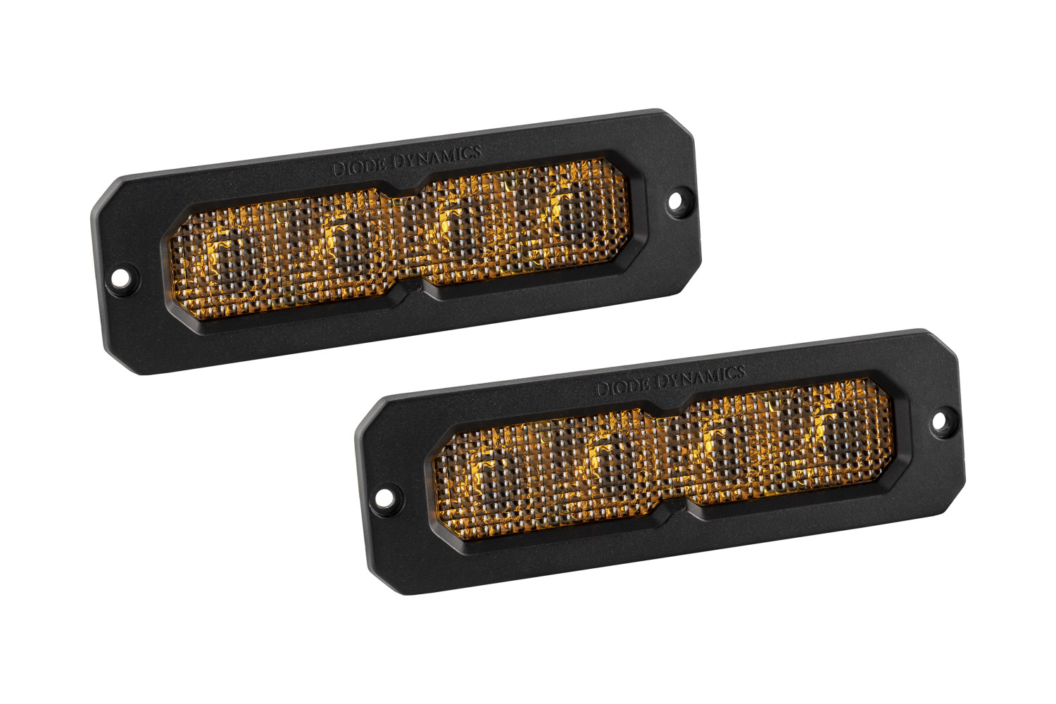 Diode Dynamics SS6 Flush Yellow product view