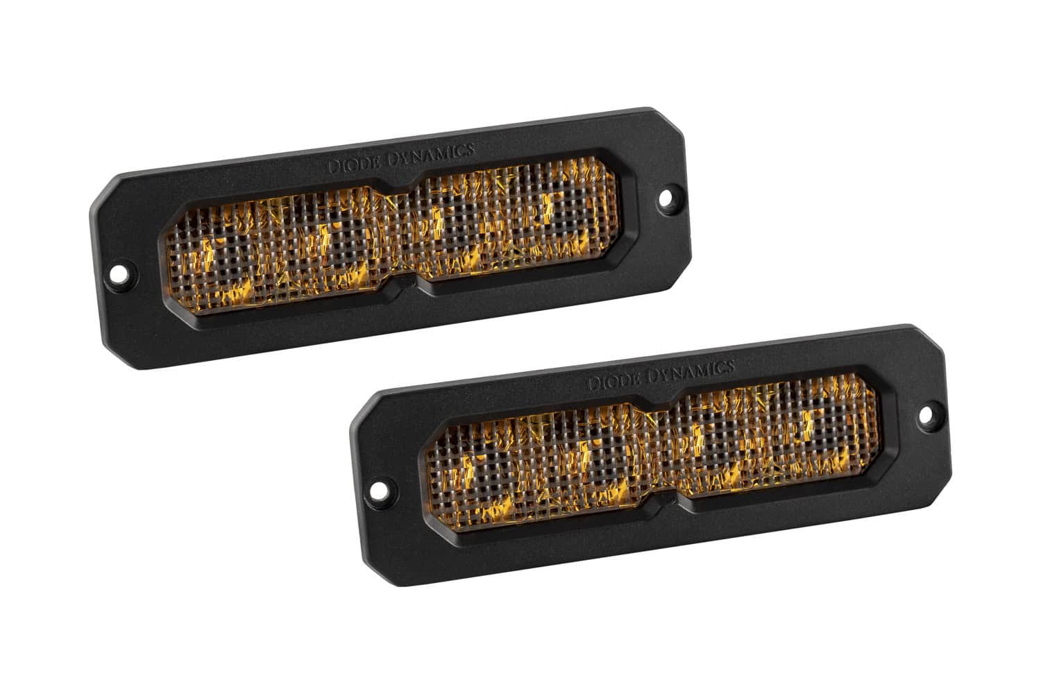 Diode Dynamics SS6 Flush Yellow product view