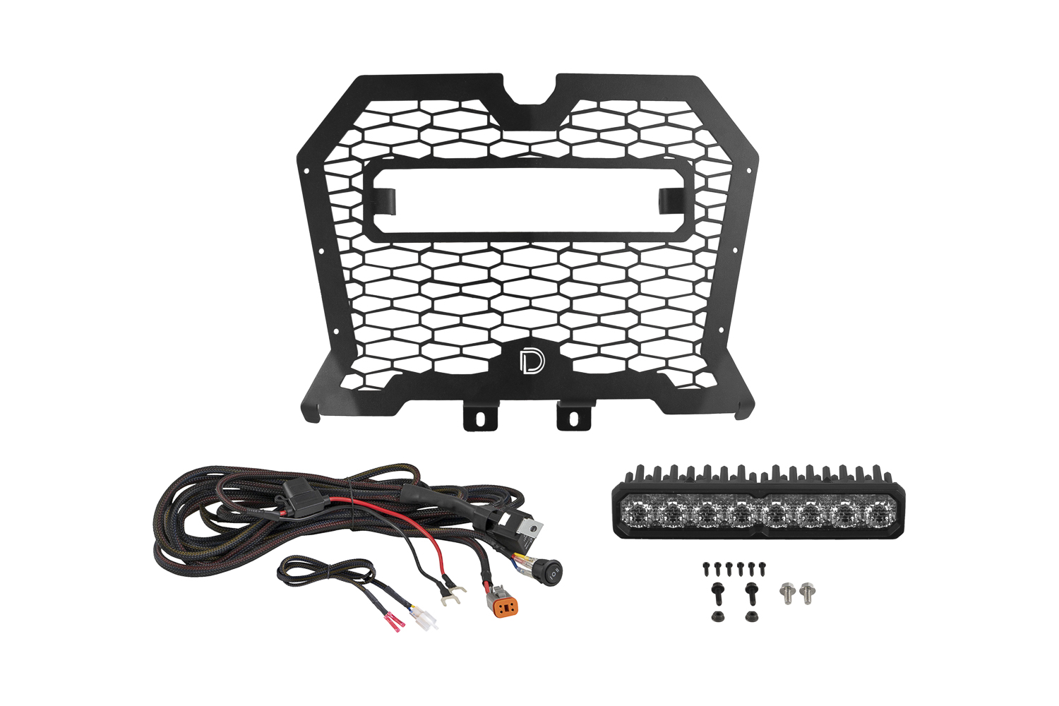 Diode Dynamics Polaris Rzr Xp 2019 Ss10 Grille 7 Diode Dynamics DD8333 Polaris RZR XP 2019 SS10 Grille Pro White Combo