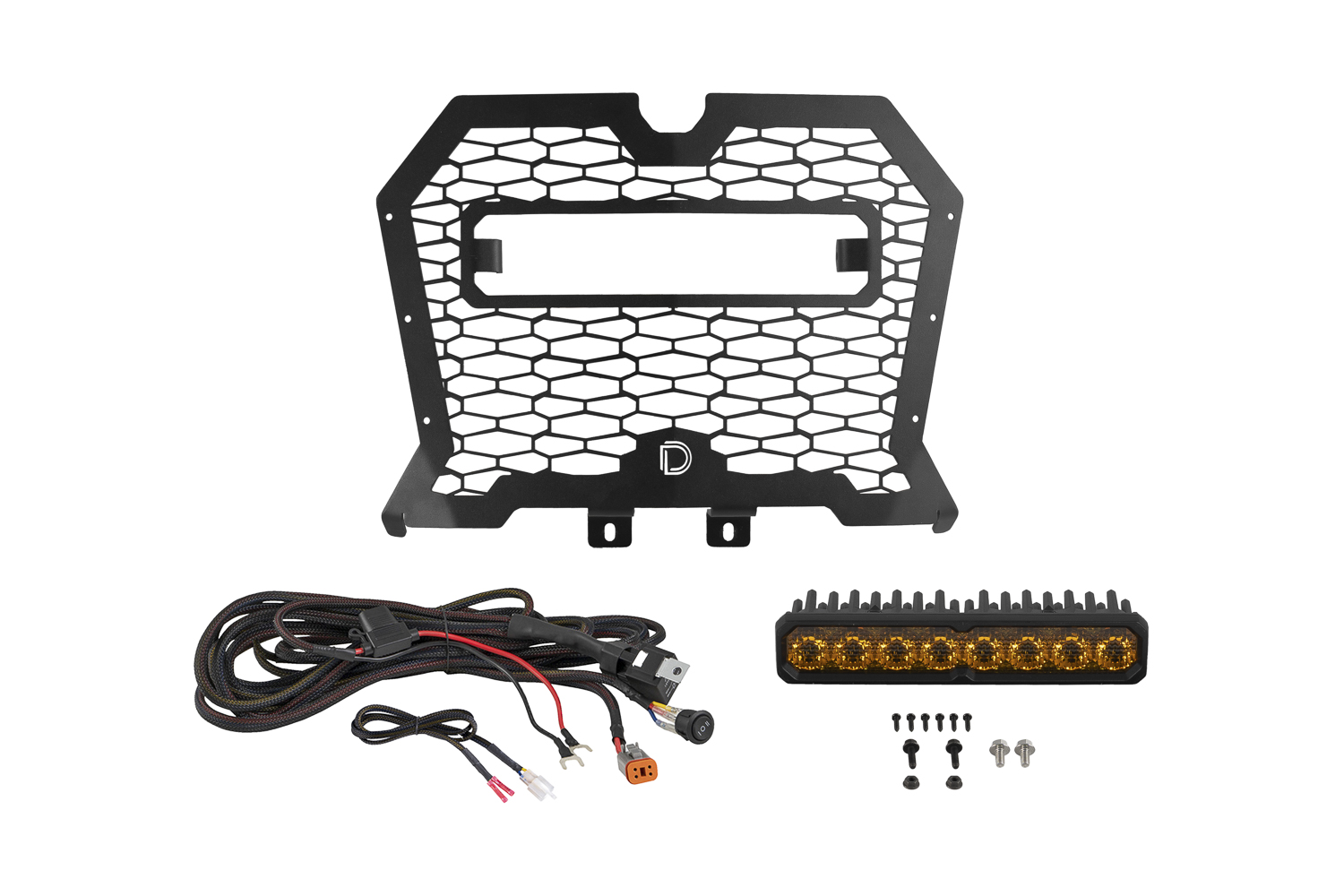 Diode Dynamics Polaris Rzr Xp 2019 Ss10 Grille Kit 4 Diode Dynamics DD8336 Polaris RZR XP 2019 SS10 Grille Kit Max Yellow Combo