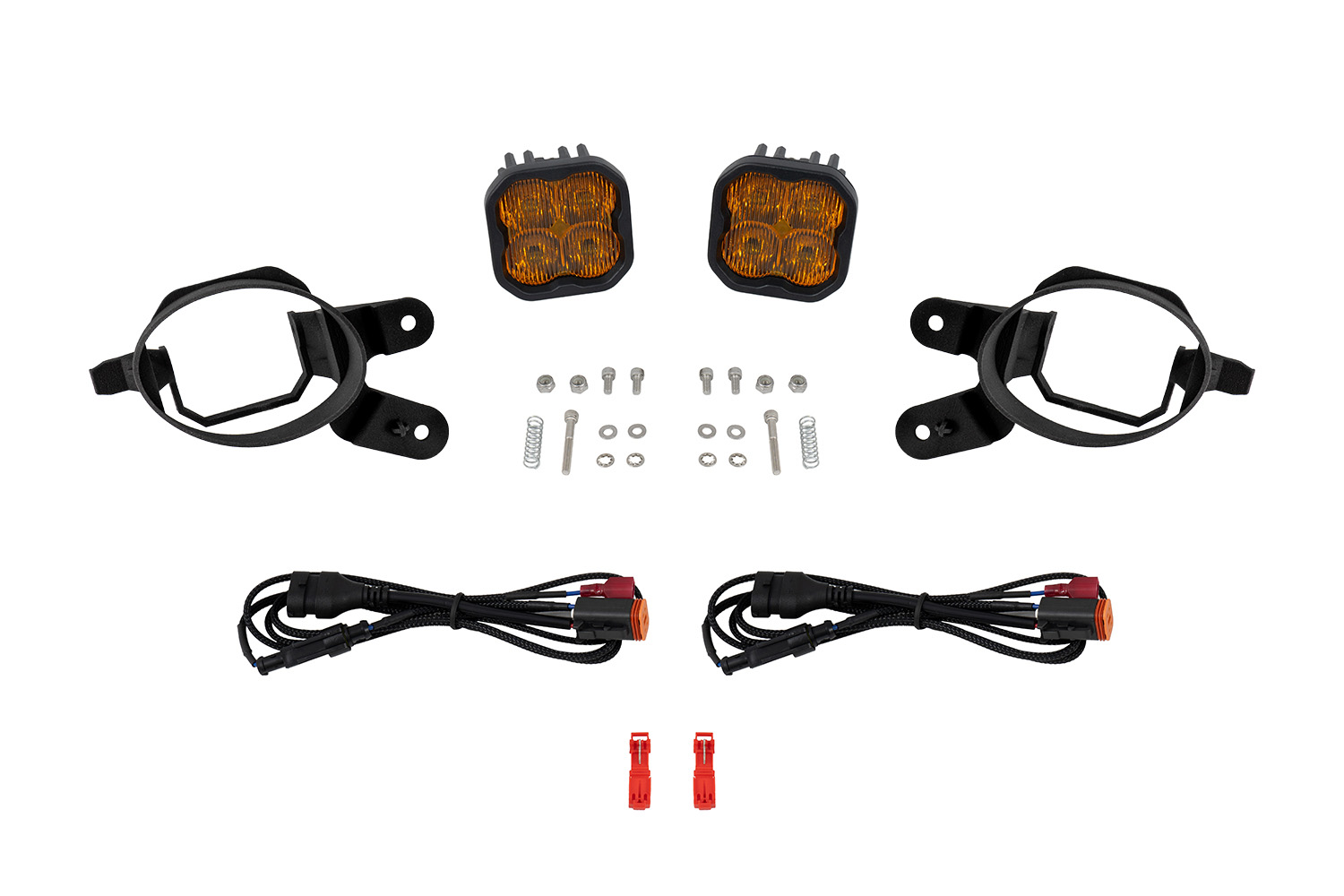 Diode Dynamics Ss3 Type Lexus Kit 4 Diode Dynamics DD8362 SS3 Max Type Lexus Kit ABL Yellow SAE Fog
