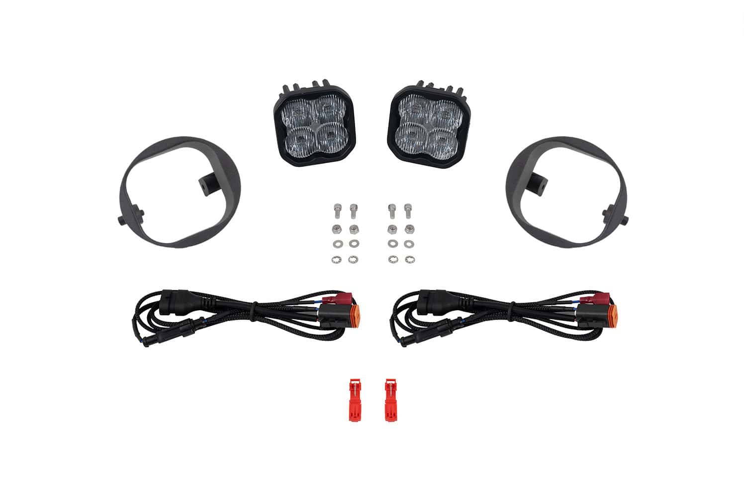 Diode Dynamics SS3 Honda Element Kit ABL White SAE Fog