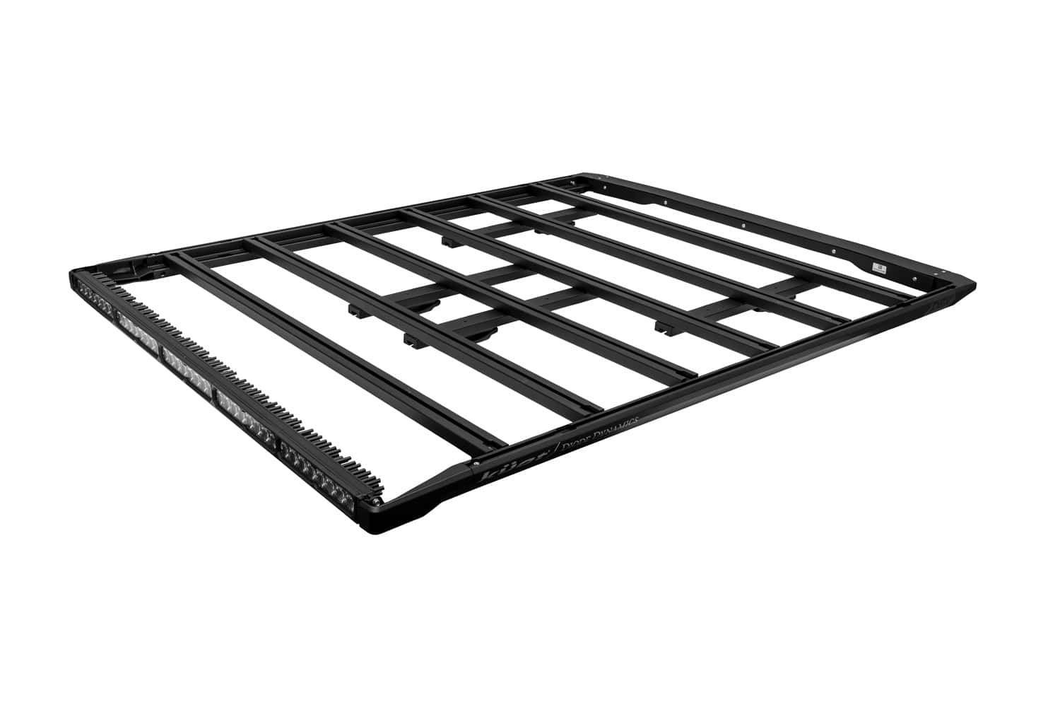 Diode Dynamics x Kuat DEK 54 by 71-inch roof rack with SS50 white Combo light bar