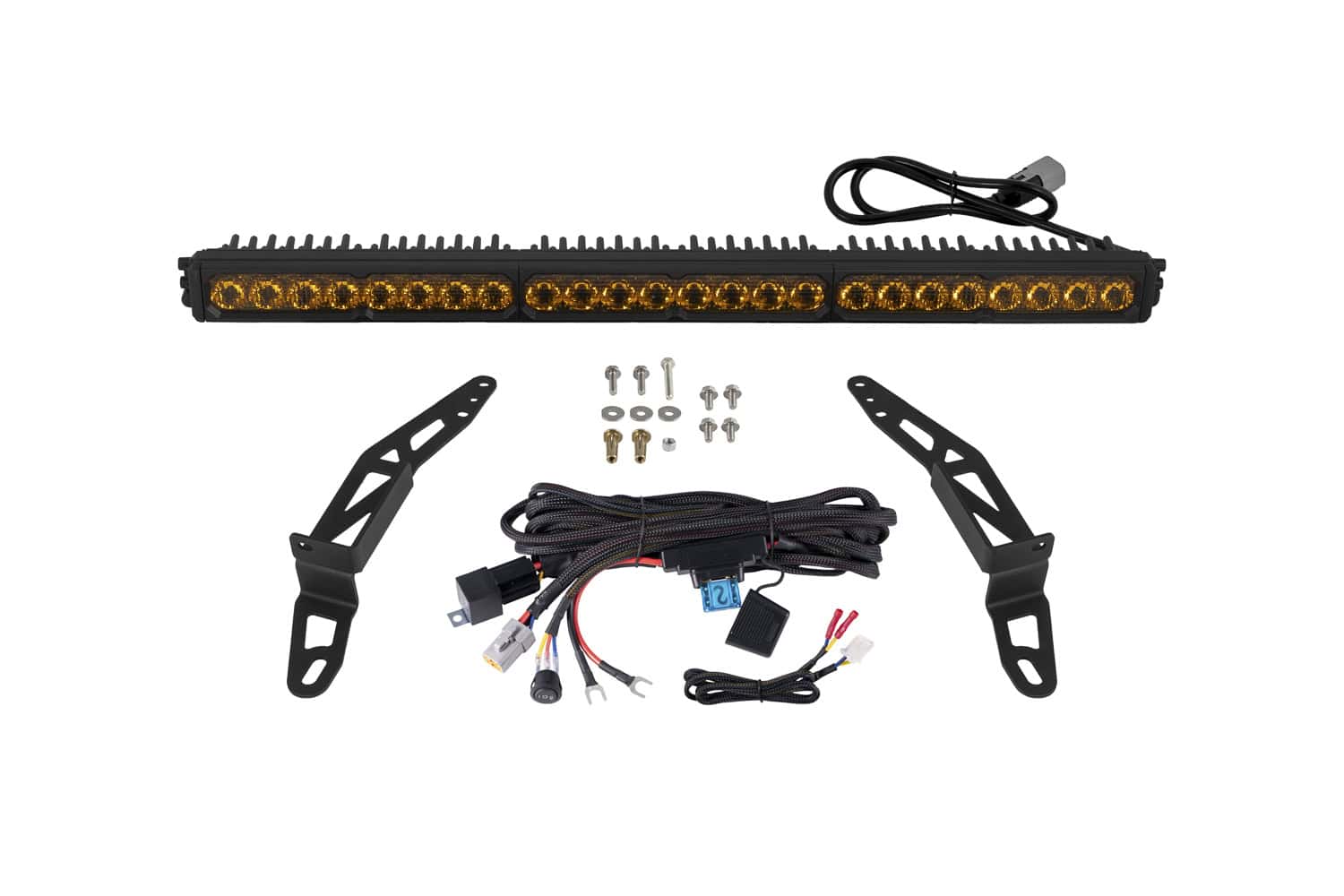 Diode Dynamics DD8720 Jeep 2018 SS30 Bumper LED Kit Sport Yellow Combo